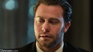 The man fucked curvy beauty Lena Paul in a hardcore threesome scene