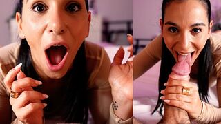 I love sucking dick, especially when it’s huge and makes me gag – Begging for cum
