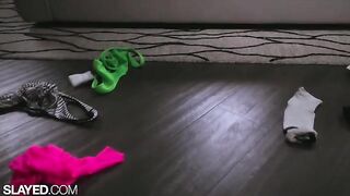 Fit lesbians Vanna and Alexis have fun without guys, using toys for pleasure