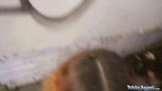 Public Agent Cheating Wife Andrea Lapiedra Gets Fucked on Camera for Cash