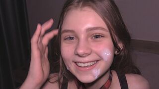 College Cutie98 used as a human cum dumpster in this intense scene