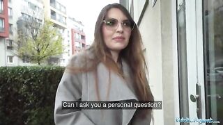 Babysitter Miriam More gets fucked by stranger in flat
