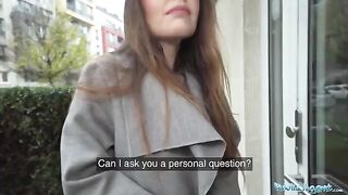 Babysitter Miriam More gets fucked by stranger in flat