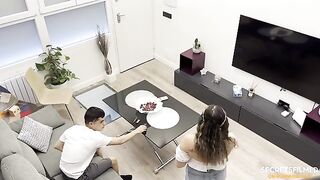 My stepsis helped me out when she caught me with porn
