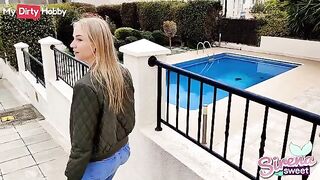 Free fuck! This blonde is your hobby whore!