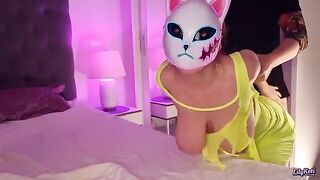 I was invited by an anime girl, but she got totally destroyed!