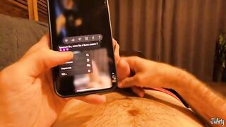 Sex chat turned into a real hot sex with a surprise