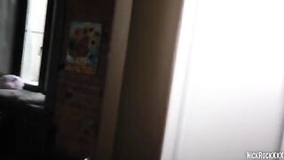 Babe with big tits gets fucked hard by horny neighbor