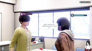 3D Hentai School Girl Yuna Room Girl All Sex Scenes - Part 2
