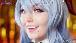 Merry Christmas with sweet Sia Siberia in a hot cosplay show