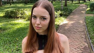 A pick-up guy fucked a cute 18-year-old girl, promising her fame