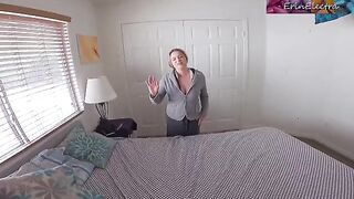 Stepmom caught me stealing her panties, now she’s my kitchen lover
