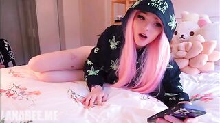 Found My Step Mom's PornHub and Stole Her Pink Panties to Sniff