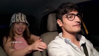 The girl was supposed to meet her boyfriend, but she kept him waiting