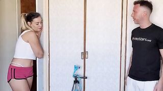 The curious neighbor gets to know himself better in a passionate encounter