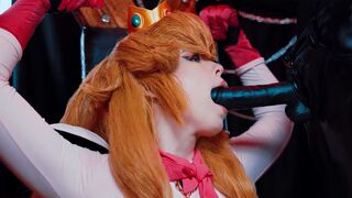 Bowser fucked Princess Peach with his BBC in a rough, hardcore scene