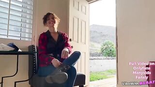 A Jewish woman from a ranch is crying and asking for sex