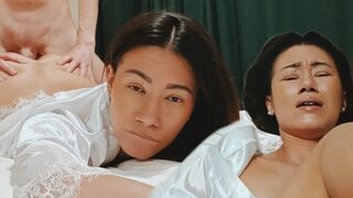 An exhausted stepmom needs some help to relieve her stress