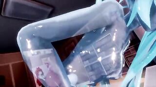 Miku’s Sex Mad Service MMD Hentai - AutumnJelly’s version