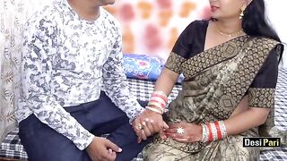 Desi Pari and stepbrother fucked on Rakhi festival