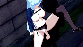 Hentai Kasumi Miwa has sex in the woods and gets creampied