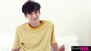 A stepbrother is upset because his stepsister doesn't like him, so he seeks revenge