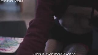 My classmate is sucking dick to get a good mark