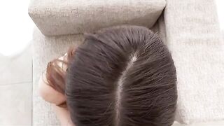 The greatest close-up handjob and blowjob video with the gorgeous Asian chick