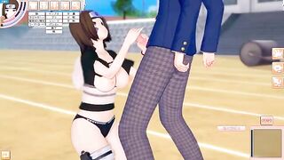 Naruto's big tits Rin Nohara is a naughty girl who loves to fuck