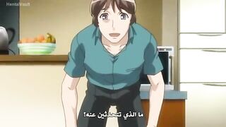 A sexy lady is doing housework in the nude, épisode 1