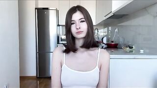 A neighbor wants sex, and the condom ends up in her pussy