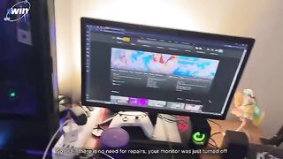 A SkinLovers girl had to pay the computer repairman in a steamy encounter