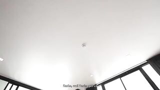 Phone sex with a hot babe ended with intense fucking
