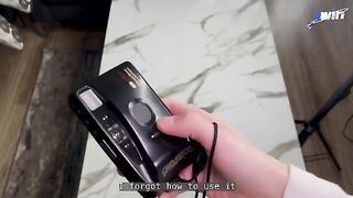 The photographer's fake job turned a girl into a slut
