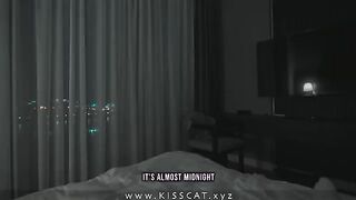Is it a dream? Stepson fucks step mom in hotel room