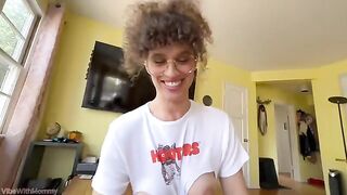 MILF stepmom gets fired and fucks her stepson hard
