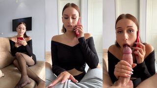 My boyfriend ordered me to cheat, I told on the phone