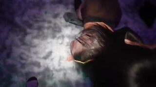 Melztube had to fuck a huge black cock to keep her job as delivery driver