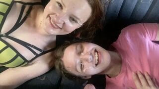 Crazy Anal Bus Orgy with a group of enthusiastic teens