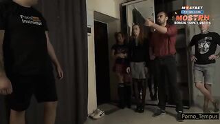 An orgy in a school setting with teachers, a wild scenario