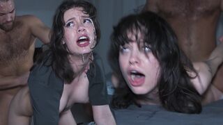 First Rough Sex Makes Submissive Teen Cum Buckets of Squirt for the First Time