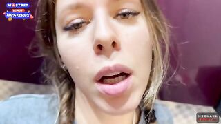 The flatmate doesn't mind occasional sex in the kitchen and getting cum on her pigtails