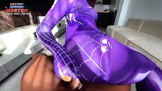 Mary J takes Miles Morales' Spiderman powers with sex