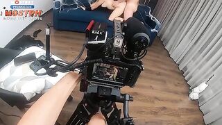 Behind the Scene - Rough Sex and Hard-Hitting Moments with a Stunning Blonde