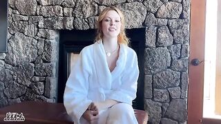 Redhead bridesmaid got locked out of her hotel room before the wedding