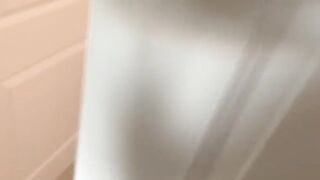 Spying on the hot Goth step sister with big natural tits is irresistible
