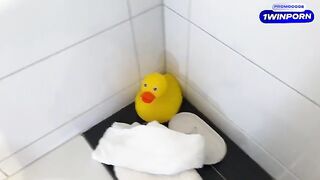 My stepmom caught me jerking off in the bathtub and she’s upset
