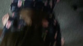 Guy punished his step sister for being a porn model in POV style