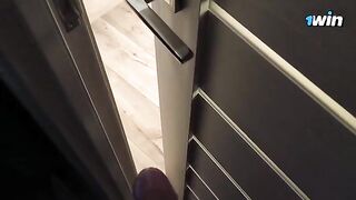 I was spying on my stepsister, she saw me and sucked my dick