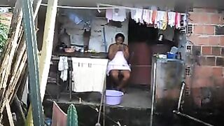 A black woman did not know about the hidden phone camera